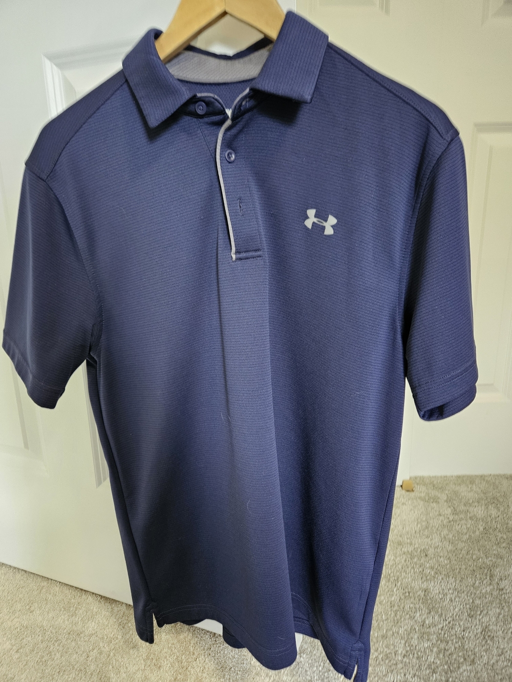 Under Armour Men’s Dark Blue Performance Polo